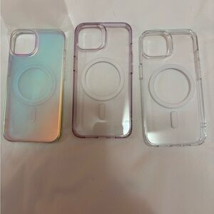 ESR HaloLock Magnetic Case for iPhone 14 pack of 3